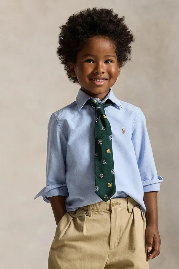 Polo Ralph Lauren Dječja pamučna košulja Polo Ralph Lauren