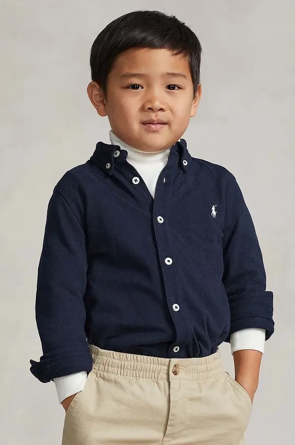 Polo Ralph Lauren Dječja pamučna košulja Polo Ralph Lauren