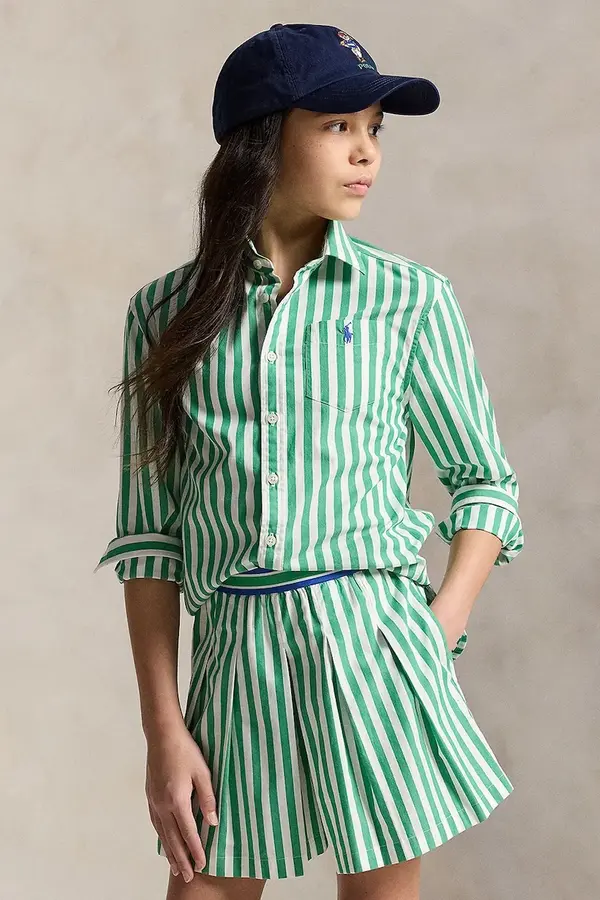 Polo Ralph Lauren Dječja pamučna košulja Polo Ralph Lauren