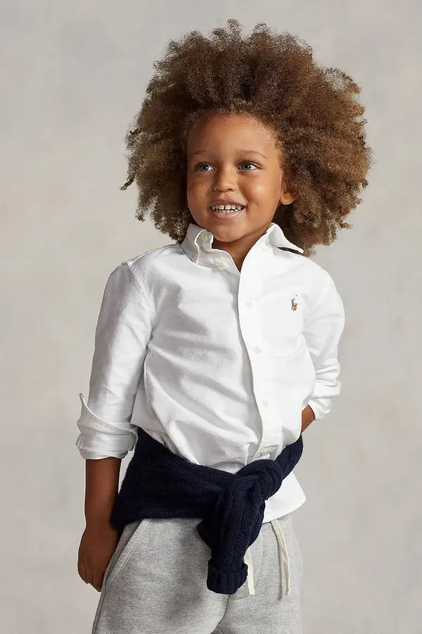 Polo Ralph Lauren Dječja pamučna košulja Polo Ralph Lauren