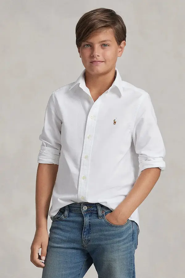 Polo Ralph Lauren Dječja pamučna košulja Polo Ralph Lauren