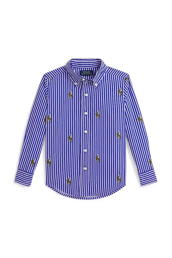 Polo Ralph Lauren Dječja pamučna košulja Polo Ralph Lauren