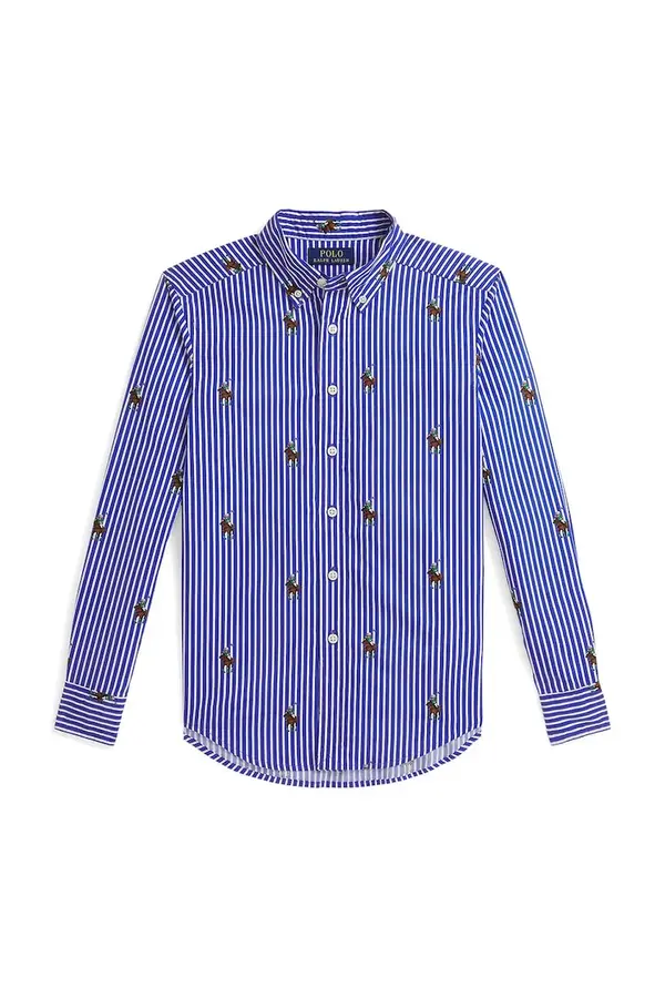 Polo Ralph Lauren Dječja pamučna košulja Polo Ralph Lauren