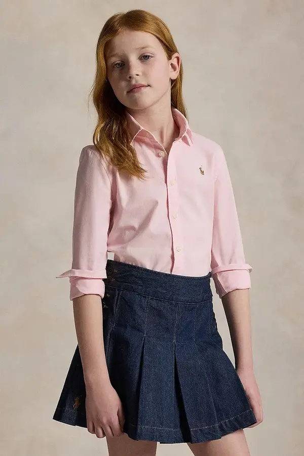 Polo Ralph Lauren Dječja pamučna košulja Polo Ralph Lauren