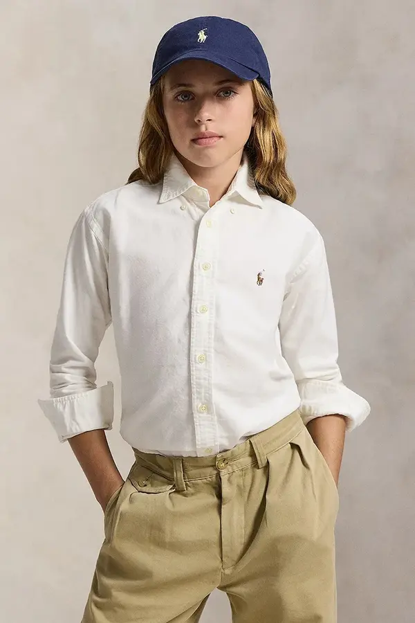 Polo Ralph Lauren Dječja pamučna košulja Polo Ralph Lauren