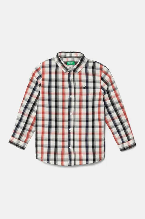 United Colors of Benetton Dječja pamučna košulja United Colors of Benetton