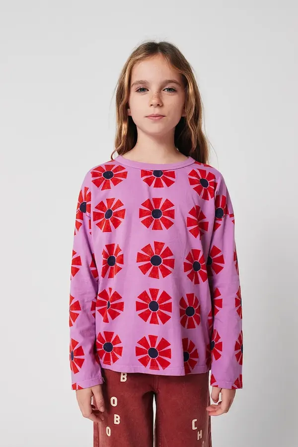Bobo Choses Dječja pamučna majica dugih rukava Bobo Choses Kaleidoscope
