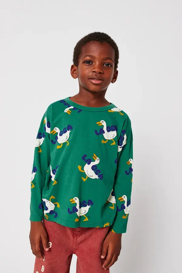 Bobo Choses Dječja pamučna majica dugih rukava Bobo Choses La Oca