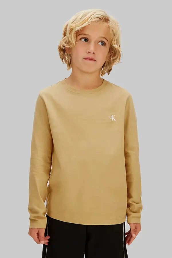 Calvin Klein Jeans Dječja pamučna majica dugih rukava Calvin Klein Jeans 2-pack