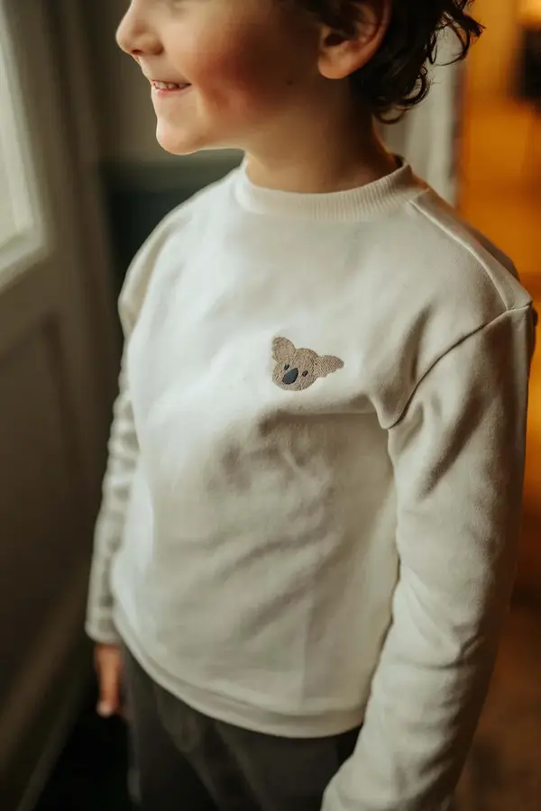 Donsje Dječja pamučna majica dugih rukava Donsje Jorijn Longsleeve Koala