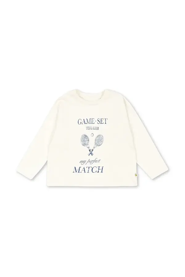 Konges Sløjd Dječja pamučna majica dugih rukava Konges Sløjd LIN LS TEE GOTS