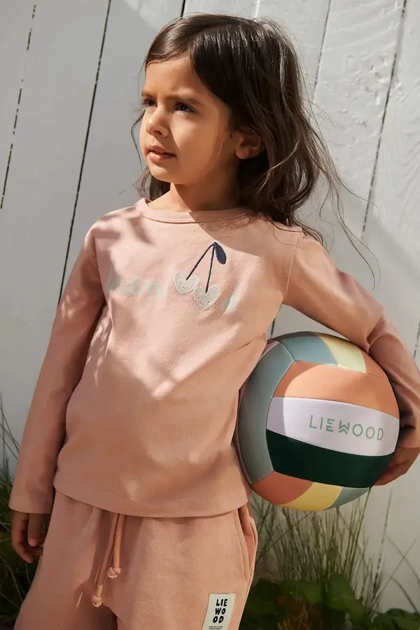 Liewood Dječja pamučna majica dugih rukava Liewood Apia Placement Longsleeve T-shirt