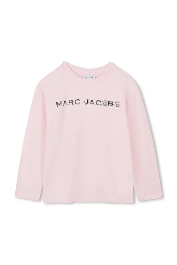 Marc Jacobs Dječja pamučna majica dugih rukava Marc Jacobs