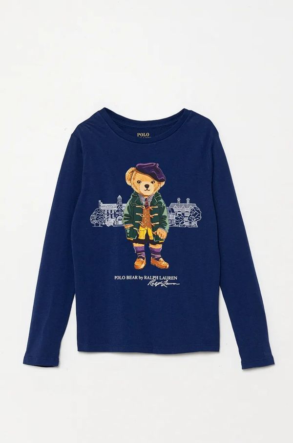 Polo Ralph Lauren Dječja pamučna majica dugih rukava Polo Ralph Lauren 3,13951E+11