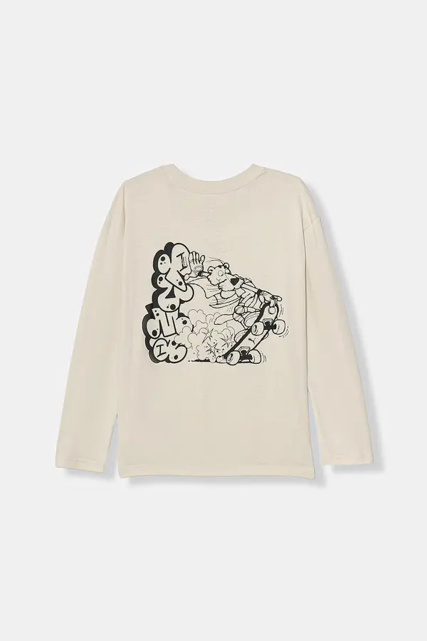 Puma Dječja pamučna majica dugih rukava Puma MID90s