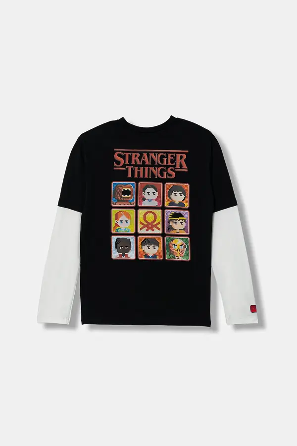 United Colors of Benetton Dječja pamučna majica dugih rukava United Colors of Benetton