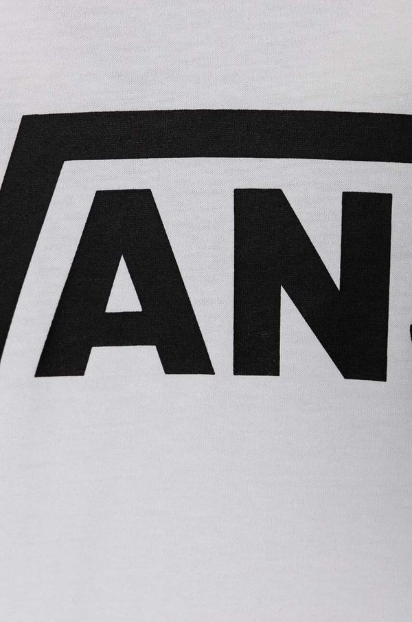 Vans Dječja pamučna majica dugih rukava Vans CLASSIC RAGLAN boja: crna, s uzorkom, VN0003P3BLK1