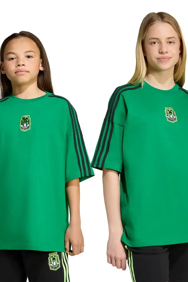 adidas Originals Dječja pamučna majica kratkih rukava adidas Originals MINECRAFT