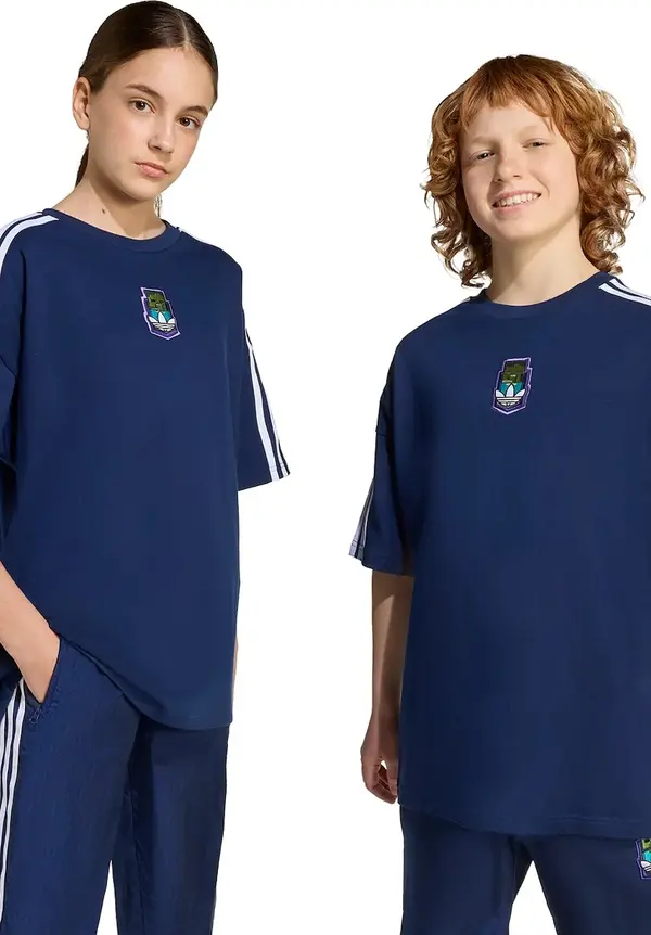 adidas Originals Dječja pamučna majica kratkih rukava adidas Originals MINECRAFT