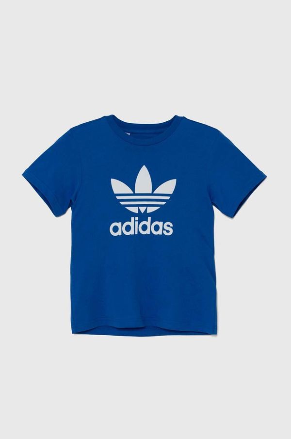 adidas Originals Dječja pamučna majica kratkih rukava adidas Originals TREFOIL TEE s tiskom, IY7425