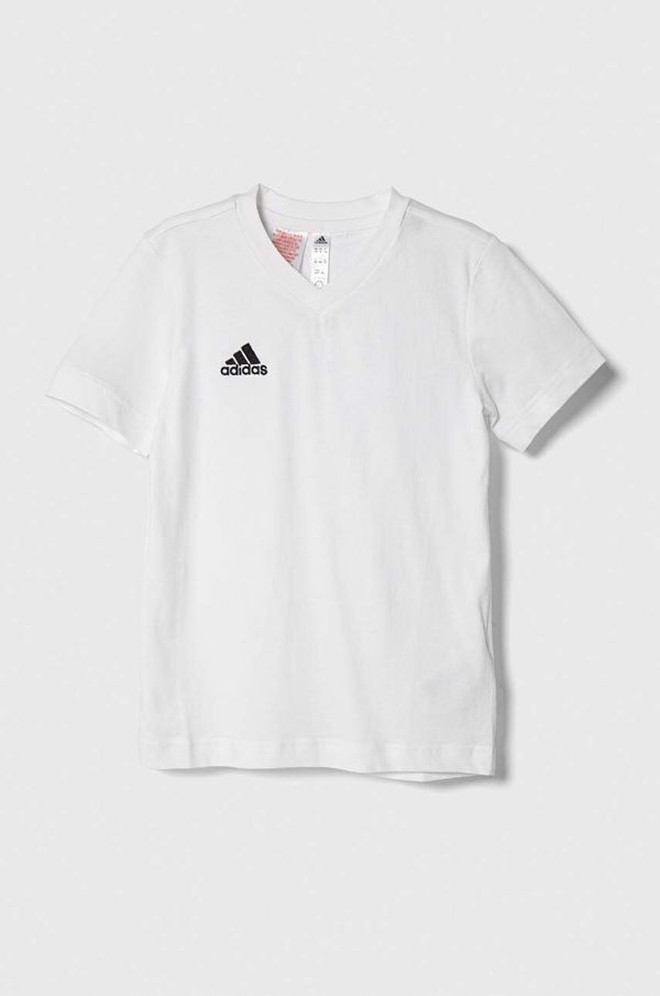 adidas Performance Dječja pamučna majica kratkih rukava adidas Performance ENT22 TEE Y boja: bijela, s tiskom