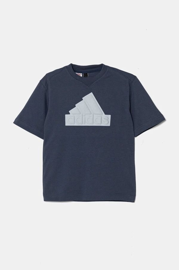 adidas Dječja pamučna majica kratkih rukava adidas s tiskom