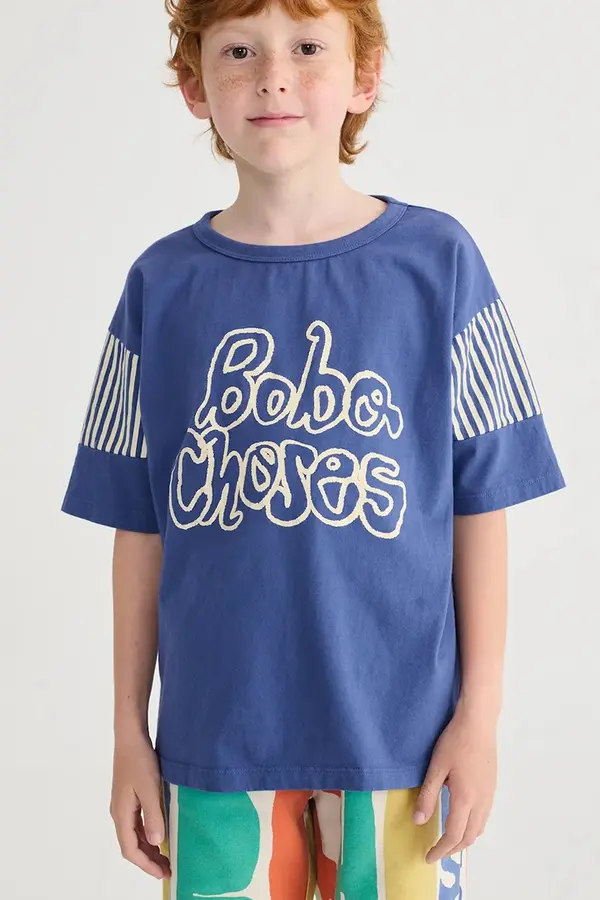 Bobo Choses Dječja pamučna majica kratkih rukava Bobo Choses Bobo Choses By Hand