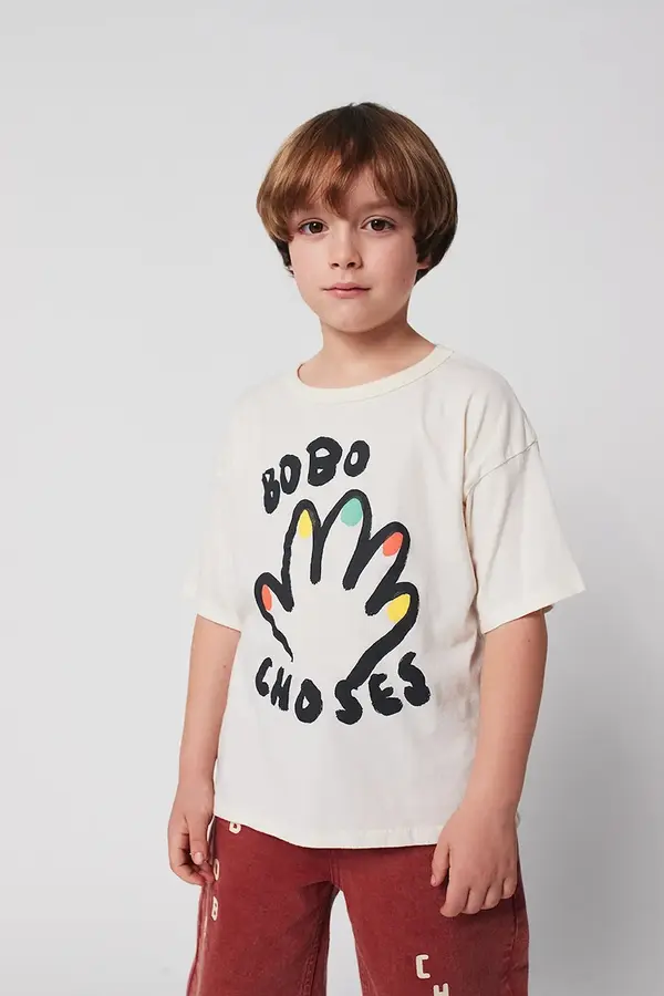 Bobo Choses Dječja pamučna majica kratkih rukava Bobo Choses High Five