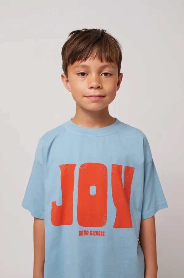 Bobo Choses Dječja pamučna majica kratkih rukava Bobo Choses Joy s tiskom, 125AC010