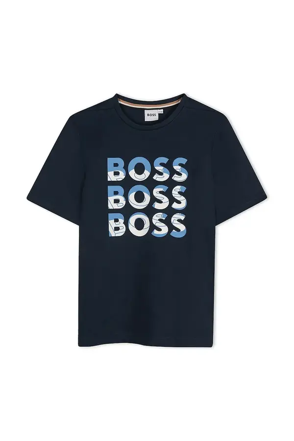 BOSS Dječja pamučna majica kratkih rukava BOSS