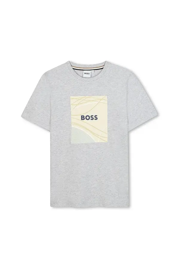 BOSS Dječja pamučna majica kratkih rukava BOSS