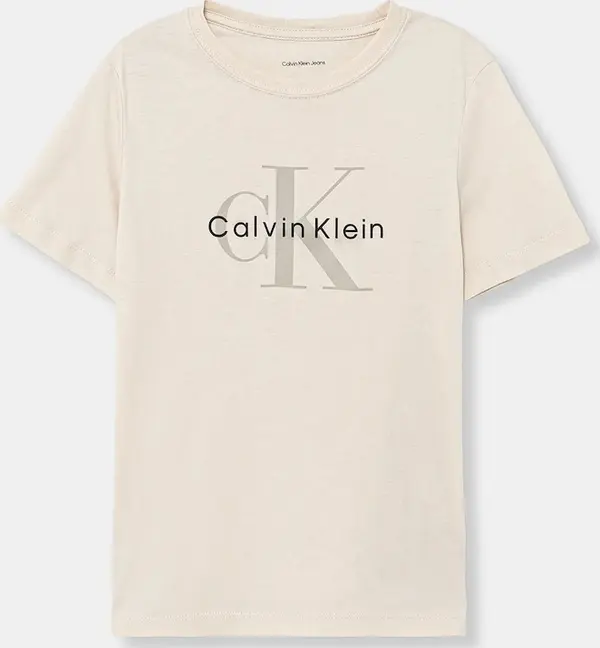 Calvin Klein Jeans Dječja pamučna majica kratkih rukava Calvin Klein Jeans