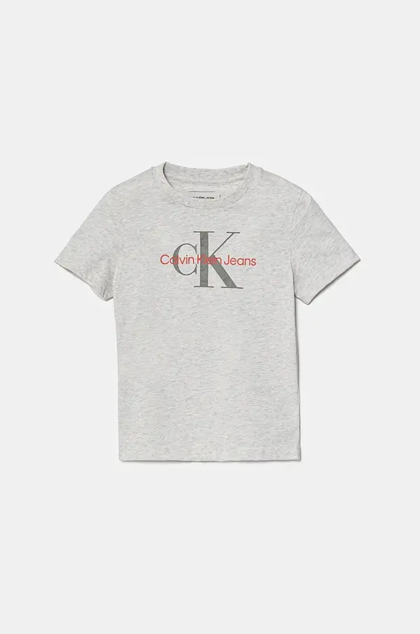 Calvin Klein Jeans Dječja pamučna majica kratkih rukava Calvin Klein Jeans