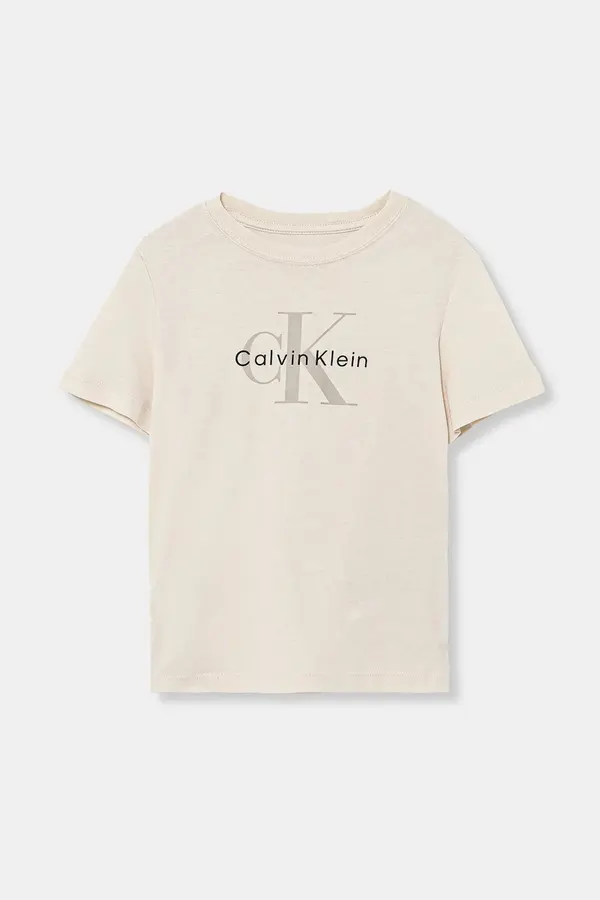 Calvin Klein Jeans Dječja pamučna majica kratkih rukava Calvin Klein Jeans