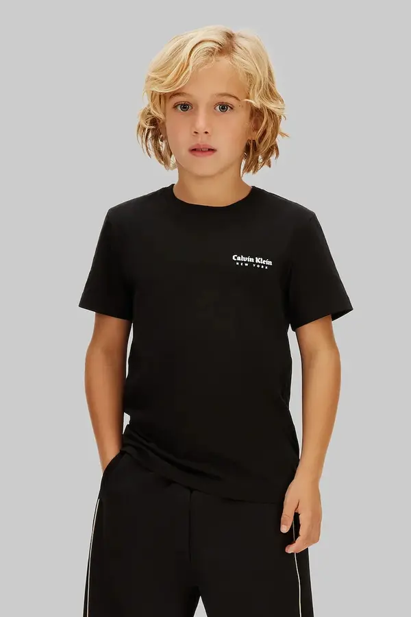 Calvin Klein Jeans Dječja pamučna majica kratkih rukava Calvin Klein Jeans