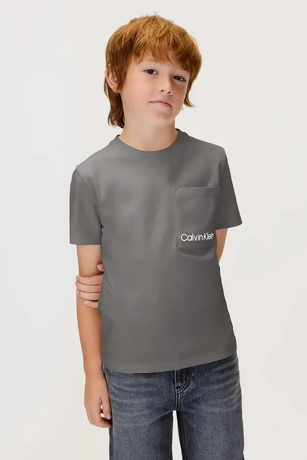 Calvin Klein Jeans Dječja pamučna majica kratkih rukava Calvin Klein Jeans