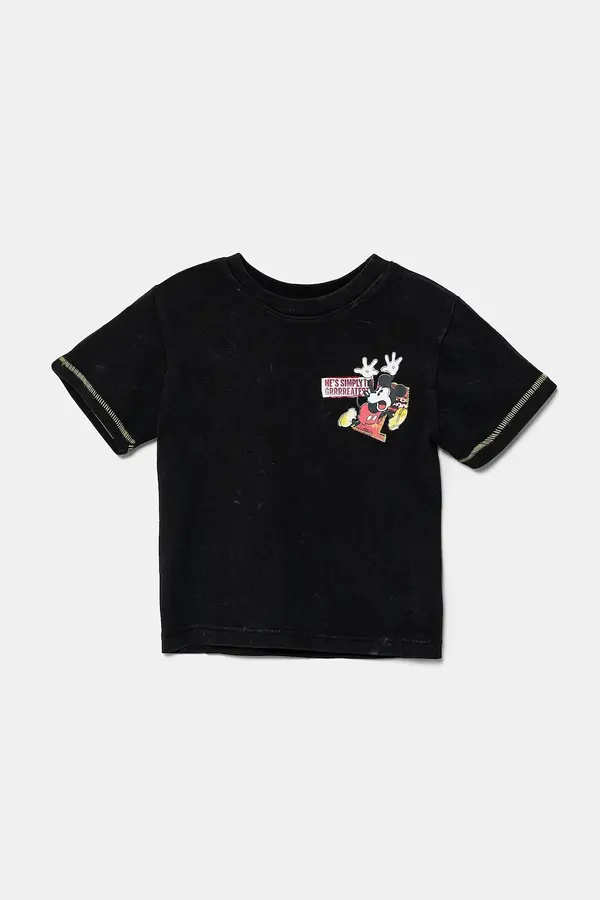 Desigual Dječja pamučna majica kratkih rukava Desigual x Disney