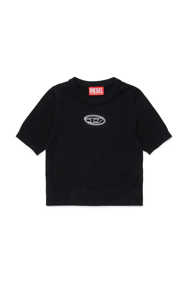Diesel Dječja pamučna majica kratkih rukava Diesel KMARIGA KNITWEAR