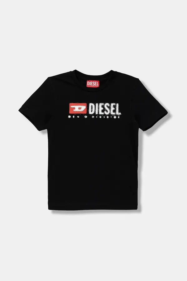 Diesel Dječja pamučna majica kratkih rukava Diesel TADJUSTK14 T-SHIRT