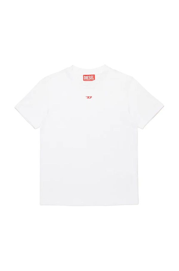 Diesel Dječja pamučna majica kratkih rukava Diesel TDIEGORD T-SHIRT boja: bijela, bez uzorka, J02237