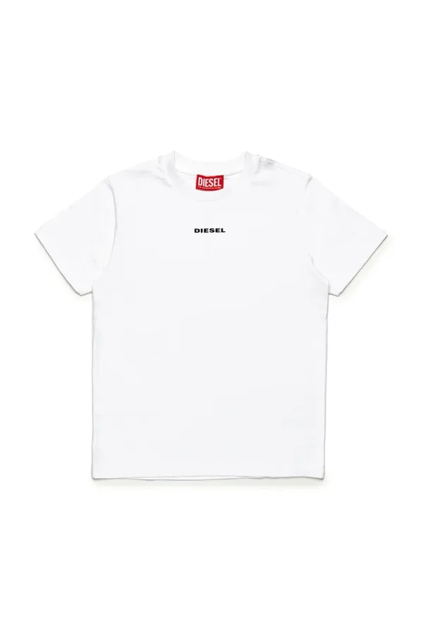 Diesel Dječja pamučna majica kratkih rukava Diesel UTATOR UW T-SHIRT boja: bijela, s tiskom, J02078