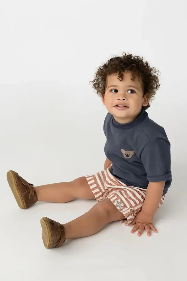 Donsje Dječja pamučna majica kratkih rukava Donsje Jarne T-shirt Koala