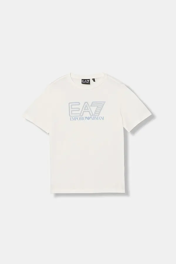 EA7 Emporio Armani Dječja pamučna majica kratkih rukava EA7 Emporio Armani