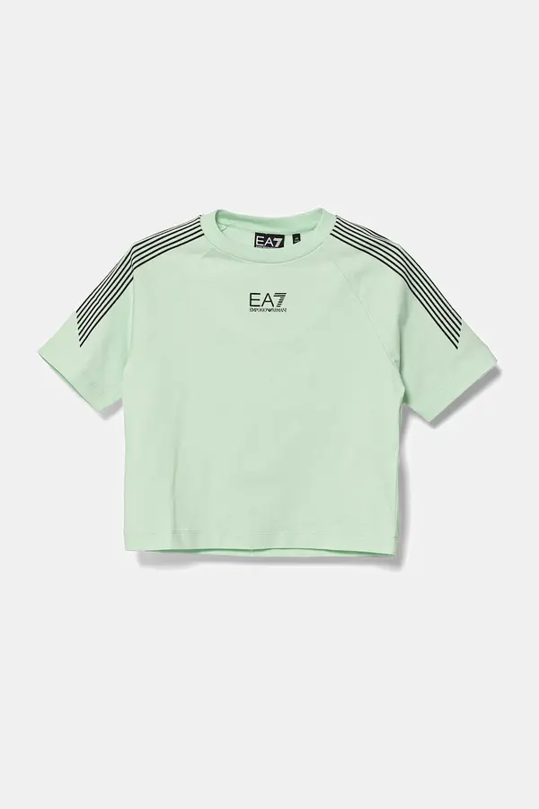 EA7 Emporio Armani Dječja pamučna majica kratkih rukava EA7 Emporio Armani