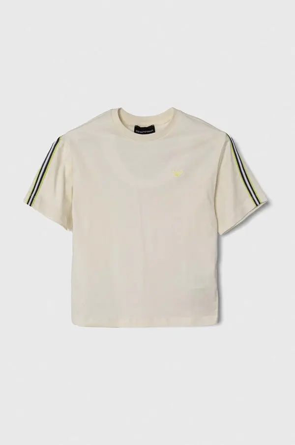Emporio Armani Dječja pamučna majica kratkih rukava Emporio Armani