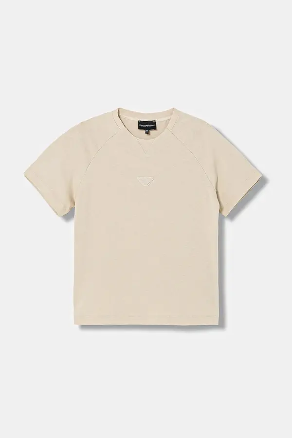 Emporio Armani Dječja pamučna majica kratkih rukava Emporio Armani