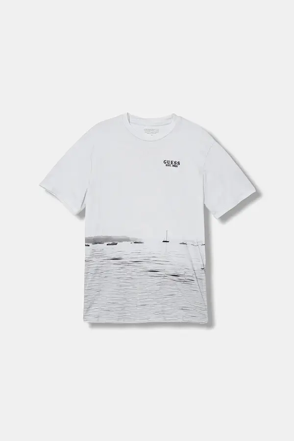 Guess Dječja pamučna majica kratkih rukava Guess