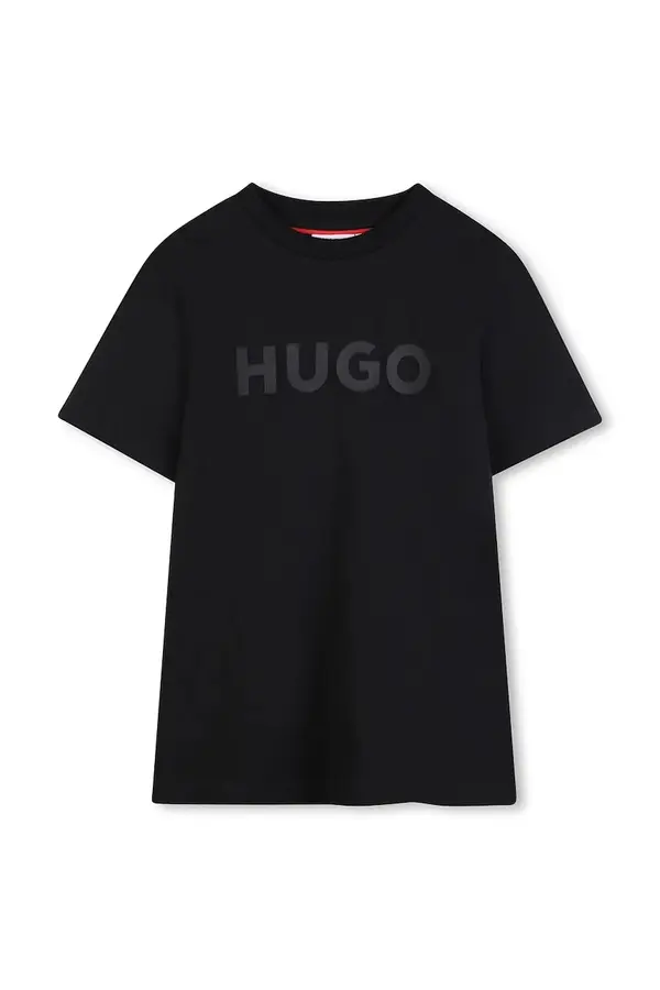 HUGO Dječja pamučna majica kratkih rukava HUGO