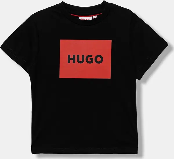HUGO Dječja pamučna majica kratkih rukava HUGO
