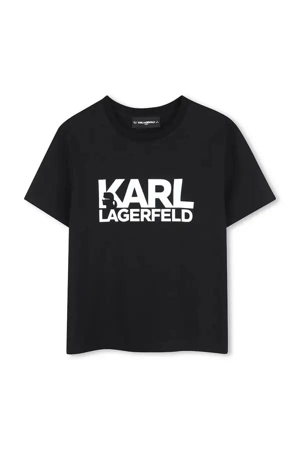 Karl Lagerfeld Dječja pamučna majica kratkih rukava Karl Lagerfeld